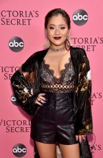 WANG JU at VS Fashion Show Afterparty in New York 11/07/2018