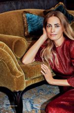 YASMIN LE BON on Country & Town House, December 2018