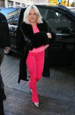 ZARA LARSSON Arrives at BBC Radio in London 11/12/2018