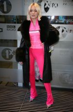 ZARA LARSSON Arrives at BBC Radio in London 11/12/2018