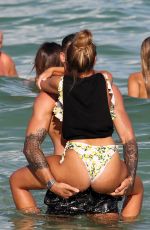 ZARA MCDERMOTT in Bikini at a Beach in Miami 11/08/2018