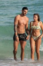 ZARA MCDERMOTT in Bikini at a Beach in Miami 11/08/2018