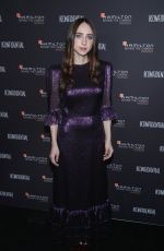 ZOE KAZAN at Hamilton Behind the Camera Awards in Los Angeles 11/04/2018