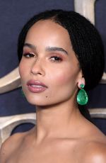 ZOE KRAVITZ at Fantastic Beasts: The Crimes of Grindelwald Premiere in London 11/13/2018