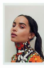 ZOE KRAVITZ in Elle Magazine, UK December 2018