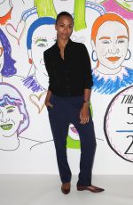 ZOE SALDANA at Thewrap