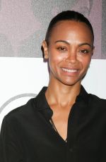 ZOE SALDANA at Thewrap