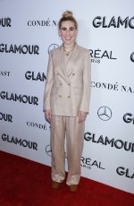 ZOSIA MAMET at Glamour Women of the Year Summit: Women Rise in New York 11/11/2018