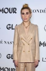 ZOSIA MAMET at Glamour Women of the Year Summit: Women Rise in New York 11/11/2018
