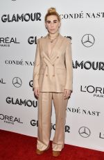ZOSIA MAMET at Glamour Women of the Year Summit: Women Rise in New York 11/11/2018