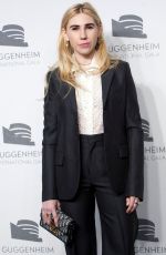 ZOSIA MAMET at Guggenheim International Gala Pre-party in New York 11/14/2018