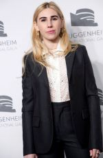 ZOSIA MAMET at Guggenheim International Gala Pre-party in New York 11/14/2018