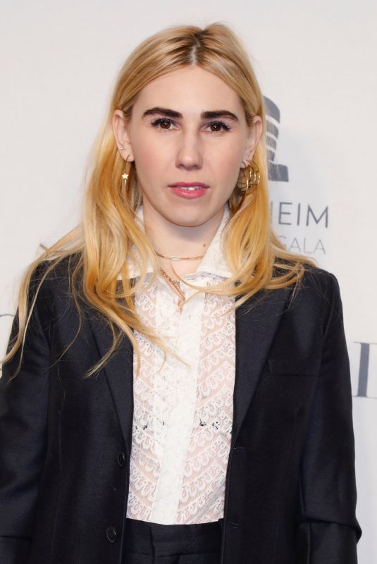 ZOSIA MAMET at Guggenheim International Gala Pre-party in New York 11/14/2018