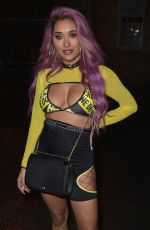 ABBIE HOLBORN and ZAHIDA ALLEN Night Out in Newcastle 12/26/2018