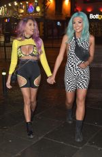ABBIE HOLBORN and ZAHIDA ALLEN Night Out in Newcastle 12/26/2018