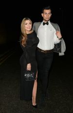 ABIGAIL CLARKE and Juanid Ahmed Night Out in London 12/19/2018