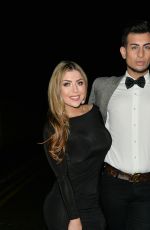 ABIGAIL CLARKE and Juanid Ahmed Night Out in London 12/19/2018