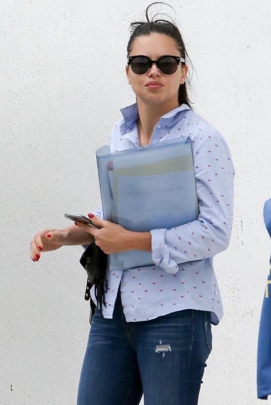 ADRIANA LIMA at Brazilian Embassy in Miami 12/05/2018