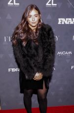 ALANNA MASTERSON at Footwear News Achievement Awards in New York 12/04/2018