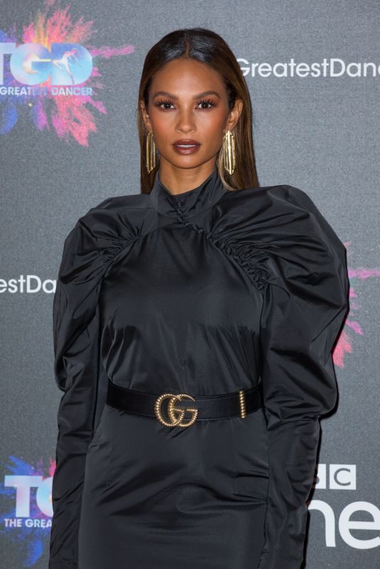 ALESHA DIXON at The Greatest Dancer Photocall in London 12/10/2018