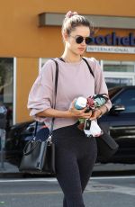 ALESSABNDRA AMBROSIO Heading to Yoga Class in Santa Monica 12/17/2018