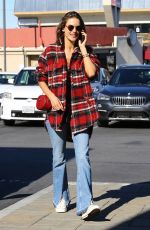 ALESSANDRA AMBROSIO Arrives at a Skin Care Clinic in Los Angeles 12/11/2018