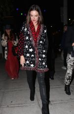 ALESSANDRA AMBROSIO at Matsuhisa in Beverly Hills 12/18/2018
