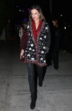 ALESSANDRA AMBROSIO at Matsuhisa in Beverly Hills 12/18/2018