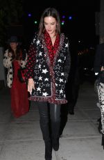 ALESSANDRA AMBROSIO at Matsuhisa in Beverly Hills 12/18/2018