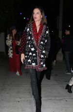 ALESSANDRA AMBROSIO at Matsuhisa in Beverly Hills 12/18/2018