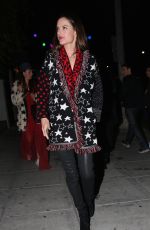 ALESSANDRA AMBROSIO at Matsuhisa in Beverly Hills 12/18/2018