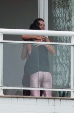 ALESSANDRA AMBROSIO on Balcony of Her Penthouse in Florianopolis 12/24/2018