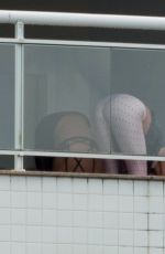 ALESSANDRA AMBROSIO on Balcony of Her Penthouse in Florianopolis 12/24/2018