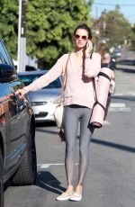 ALESSANDRA AMBROSIO Out and About in Brentwood 12/07/2018