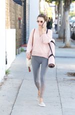 ALESSANDRA AMBROSIO Out and About in Brentwood 12/07/2018