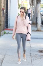 ALESSANDRA AMBROSIO Out and About in Brentwood 12/07/2018
