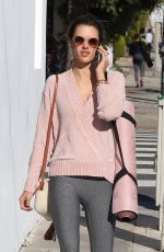 ALESSANDRA AMBROSIO Out and About in Brentwood 12/07/2018