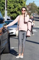 ALESSANDRA AMBROSIO Out and About in Brentwood 12/07/2018