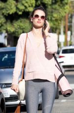 ALESSANDRA AMBROSIO Out and About in Brentwood 12/07/2018