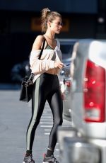 ALESSANDRA AMBROSIO Out and About in Brentwood 12/19/2018