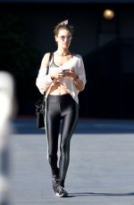 ALESSANDRA AMBROSIO Out and About in Brentwood 12/19/2018