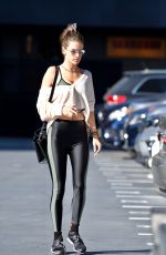 ALESSANDRA AMBROSIO Out and About in Brentwood 12/19/2018