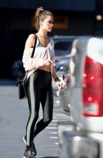 ALESSANDRA AMBROSIO Out and About in Brentwood 12/19/2018