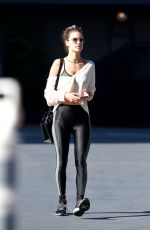 ALESSANDRA AMBROSIO Out and About in Brentwood 12/19/2018