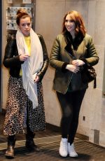 ALEX JONES Leaves BBC Studios in London 12/19/2018