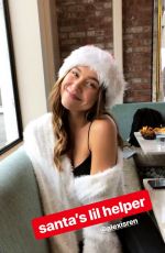 ALEXIS REN - Christmas Instagram Pictures