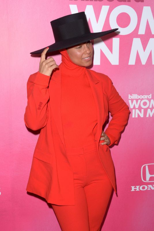 ALICIA KEYS at Billboard Women in Music 2018 in New York 12/06/2018