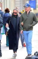 ALICIA VIKANDER and Michael Fassbender Out and About in New York 12/19/2018
