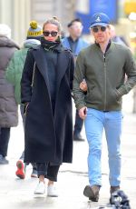 ALICIA VIKANDER and Michael Fassbender Out and About in New York 12/19/2018