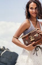 ALICIA VIKANDER for Louis Vuitton Cruise Collection, October 2018